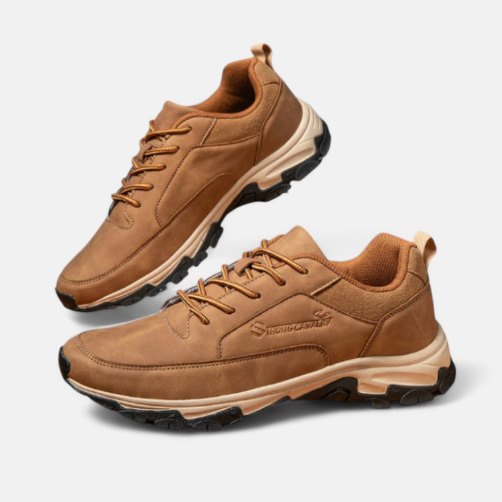 Leren Veterschoenen Heren Sportief Casual