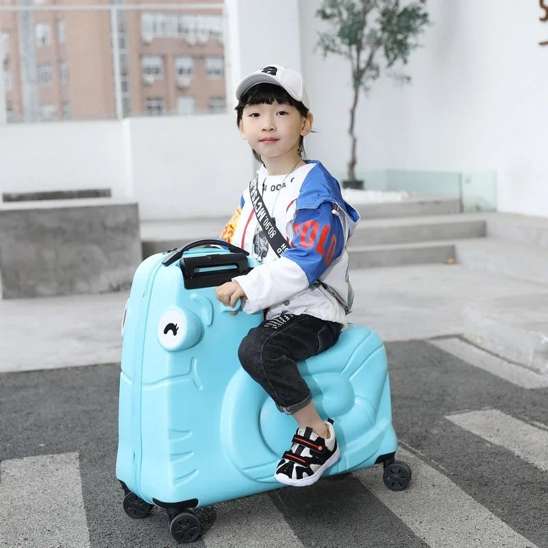 Kinderzitkoffer Scooter met Zitplaats voor Peuter