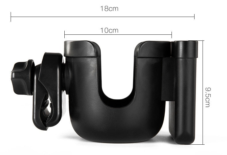 Kinderwagen Accessoires 2-in-1 Fles en Telefoonhouder