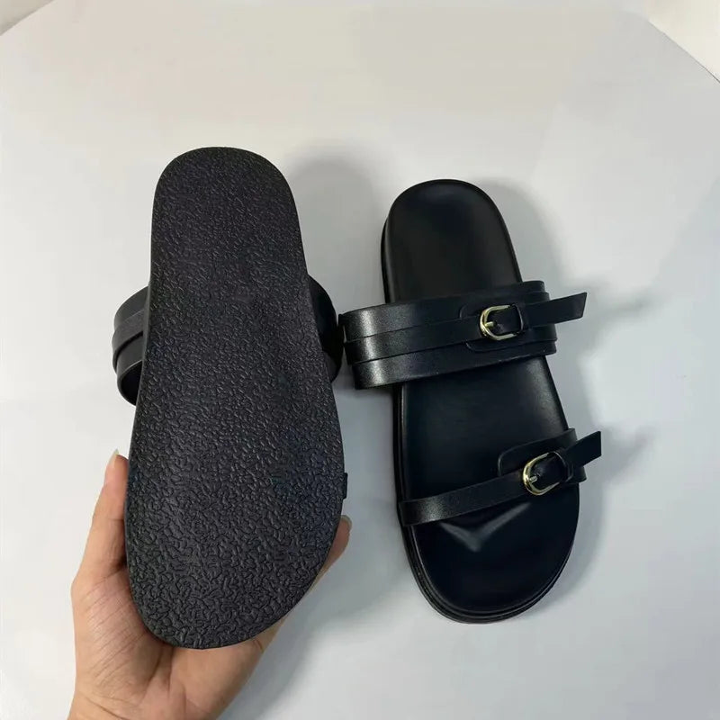 Zomerlief Comfortabele Gespsandalen