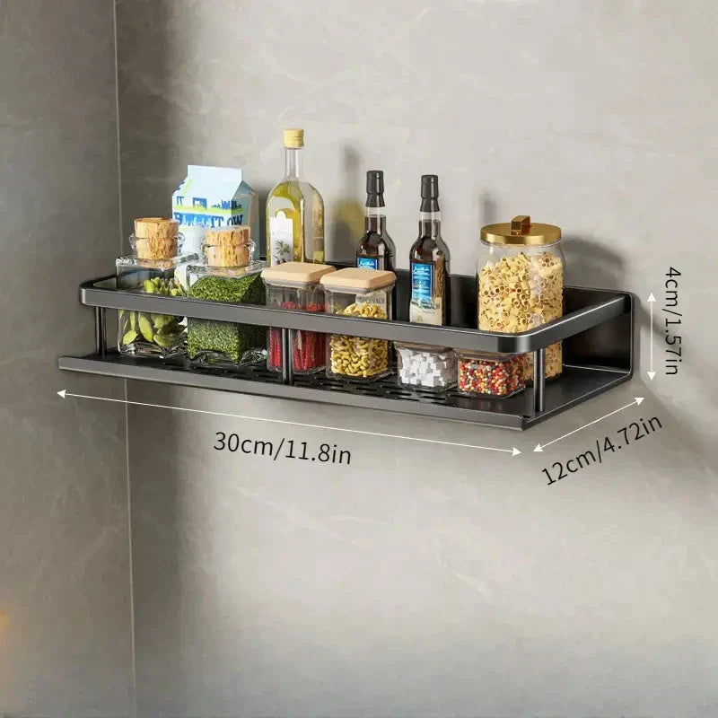 Zwart Keukenrek Modern Design voor Keukengerei