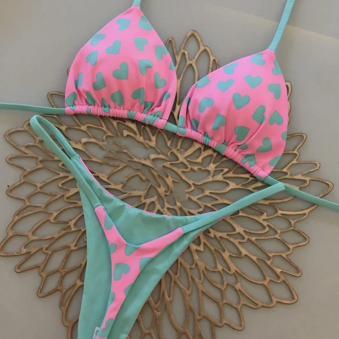 Variant image for Bikini Sexy | Set da Spiaggia a Due Pezzi Elegante e Comodo-37