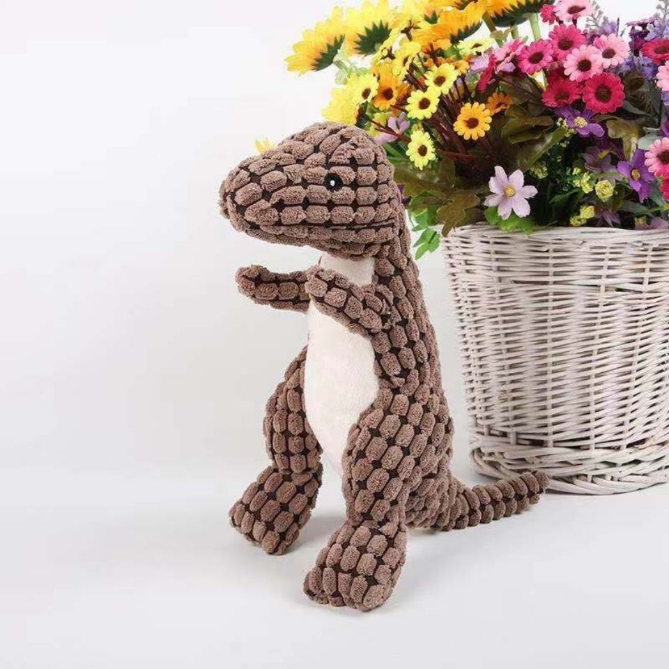 Knuffeldinosaurus Speelgoed voor Huisdieren Zacht en Plush