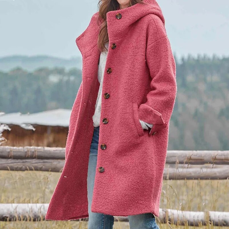 Dikke Dames Winterjas Warm en Stijlvol