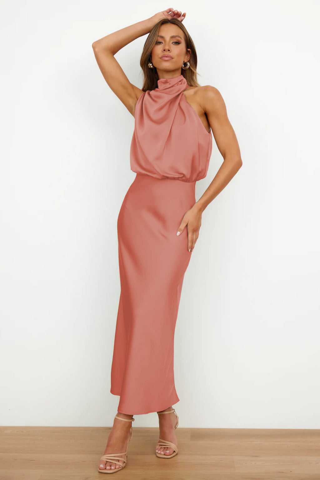 Elegante Maxi Jurk voor Vrouw Zomers Model