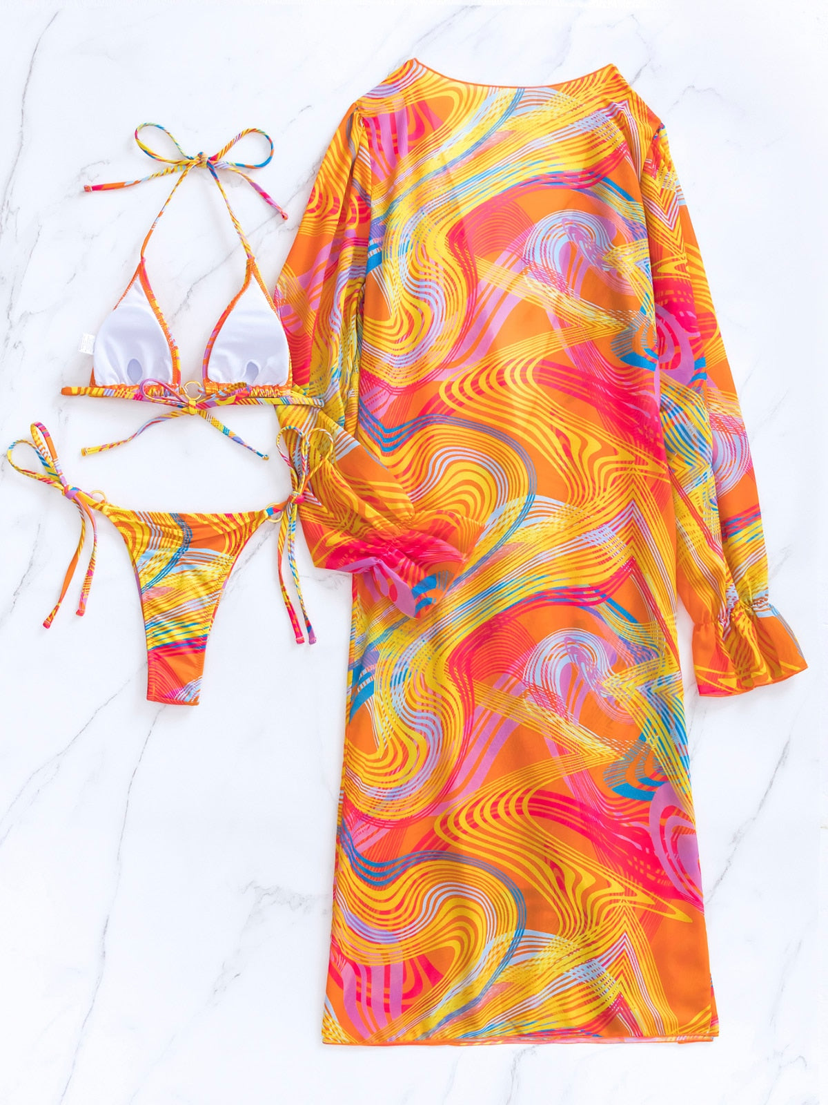 Vibrante Bikini | Zomerse Zwemkleding voor Vrouw