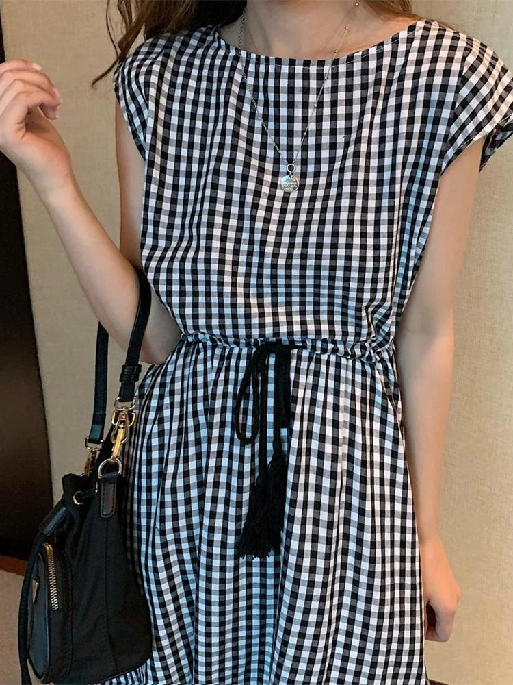 Tijdloze Elegantie Vintage Maxi Jurk