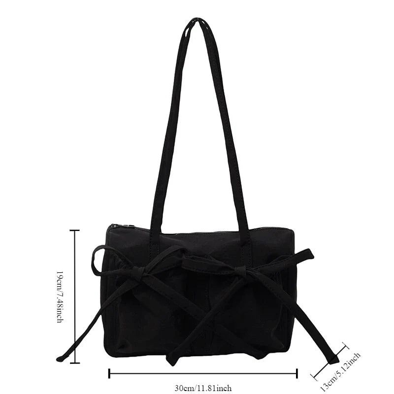 Fina Moda Strik Nylon Schoudertas