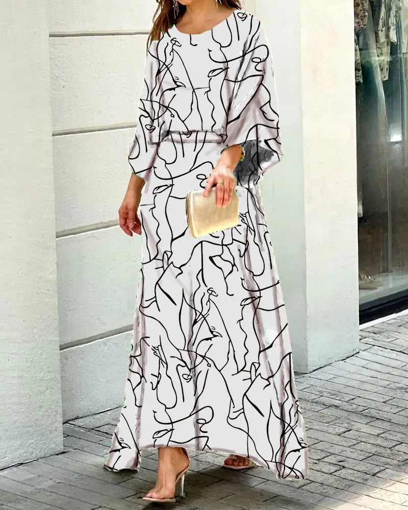 Evana Tijdloze Elegante Tweedelige Set
