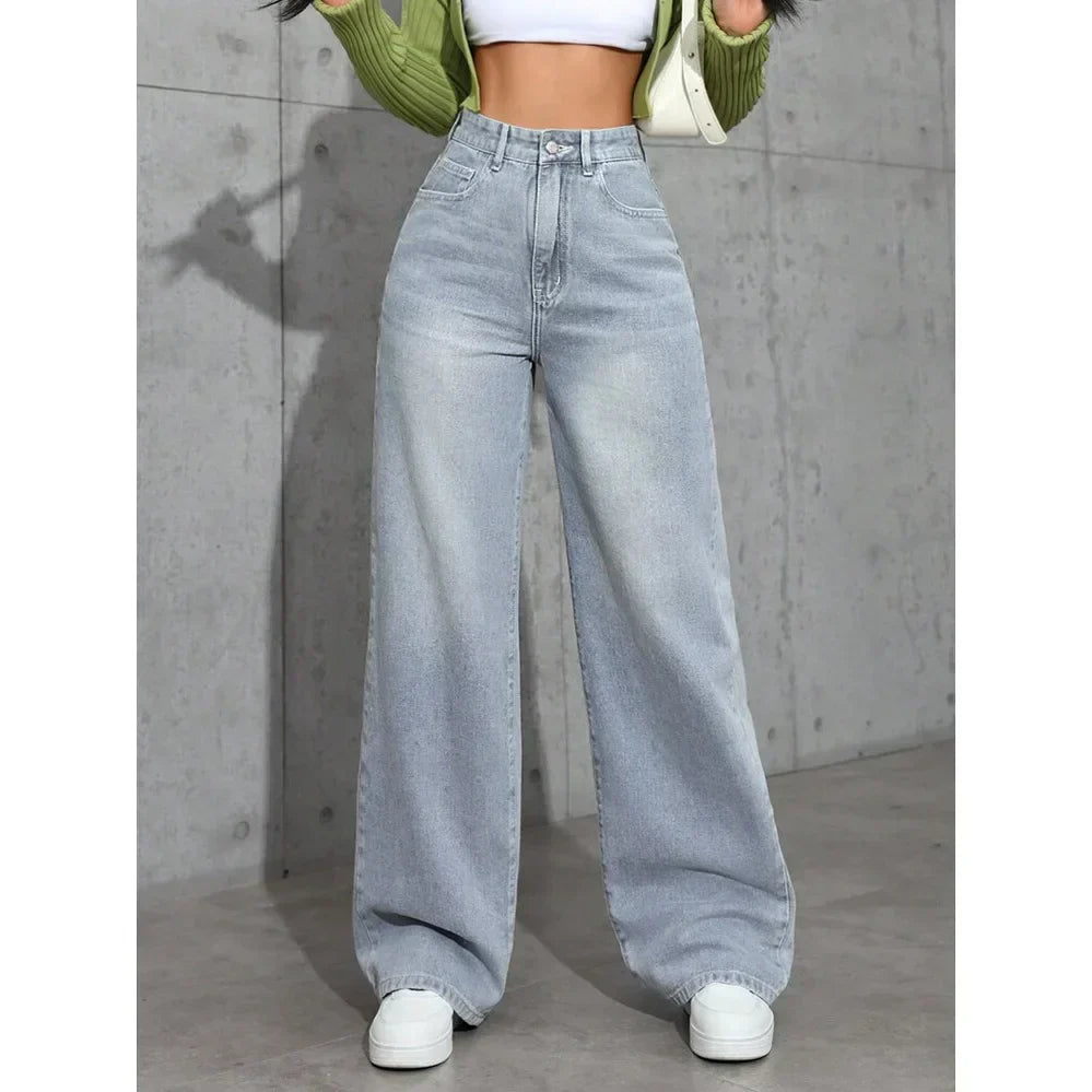 Wijd Been Jeans voor Vrouwelijke Stijl