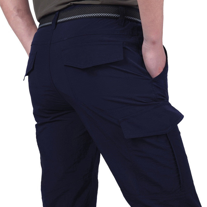 Avontuurlijke Cargo Broek voor Mannen Waterproof Comfortabel
