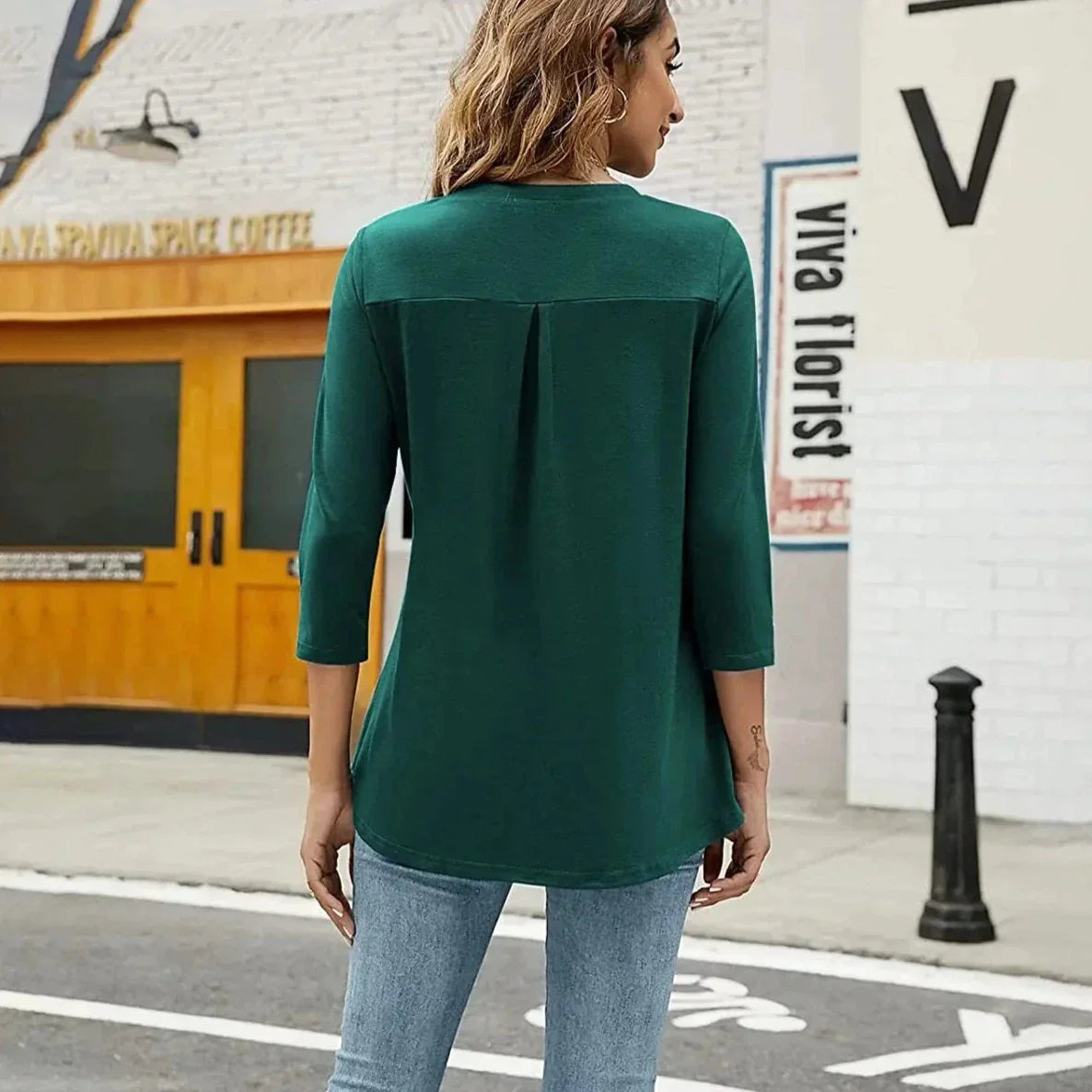 Vrouwen Tuniek Blouse Losse Vrouwelijke Stijl