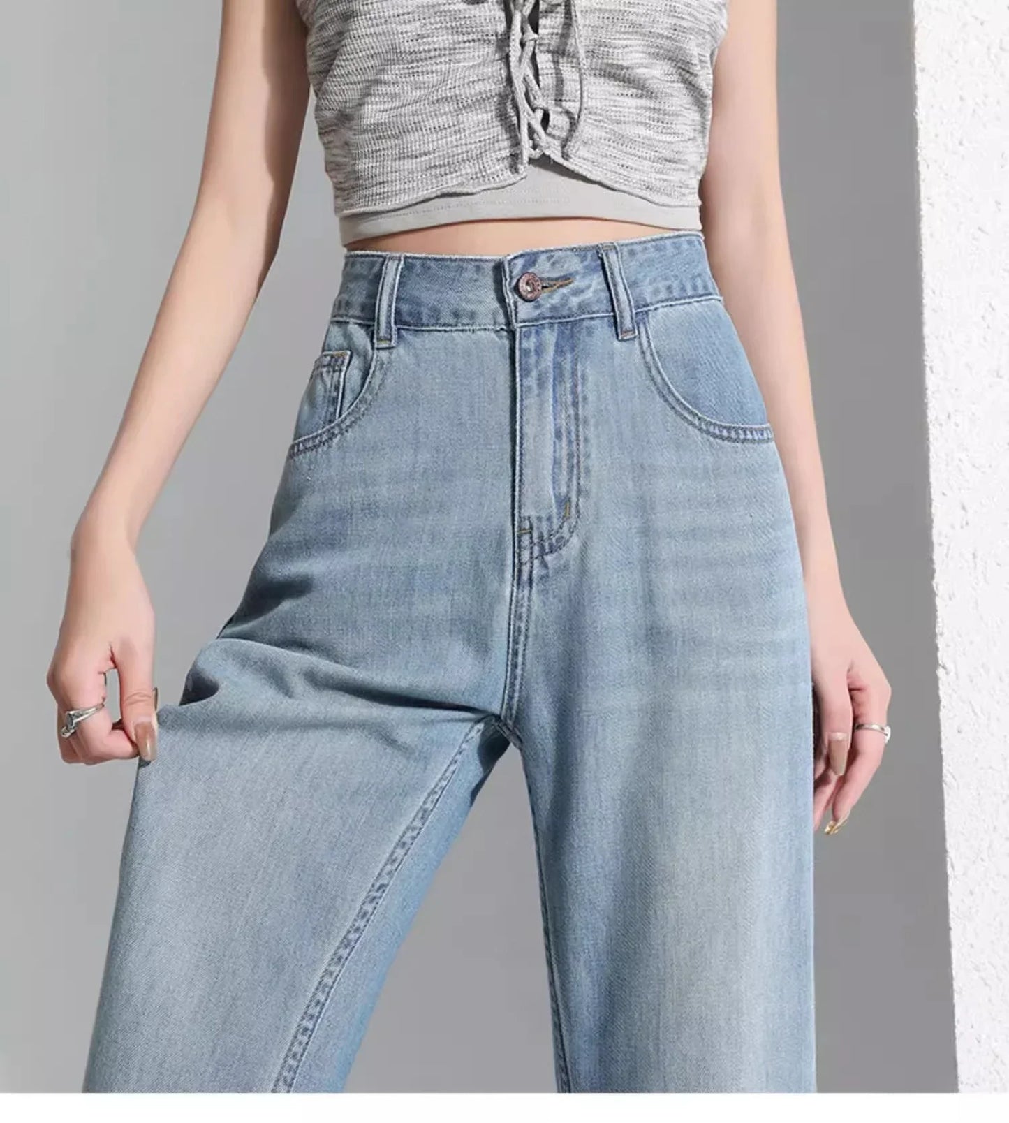 LuxeDenim High Waist Plus Size Jeans