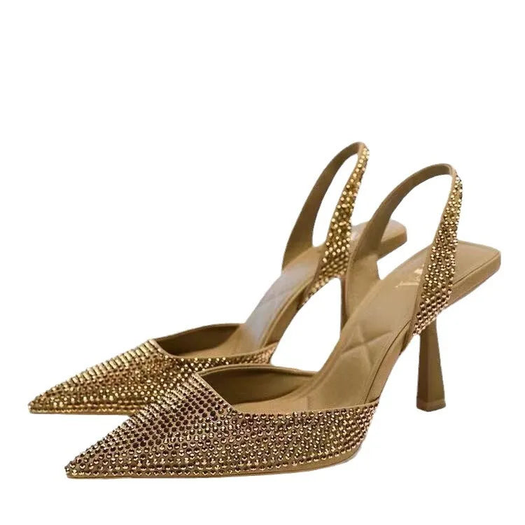 Luxia Elegante Rhinestone Sandalen