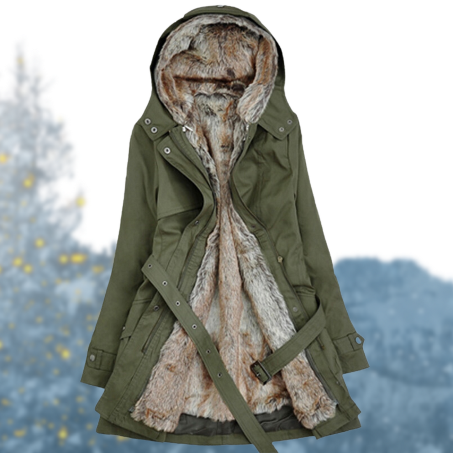 Waterdichte Winterjas Windjack voor Dames