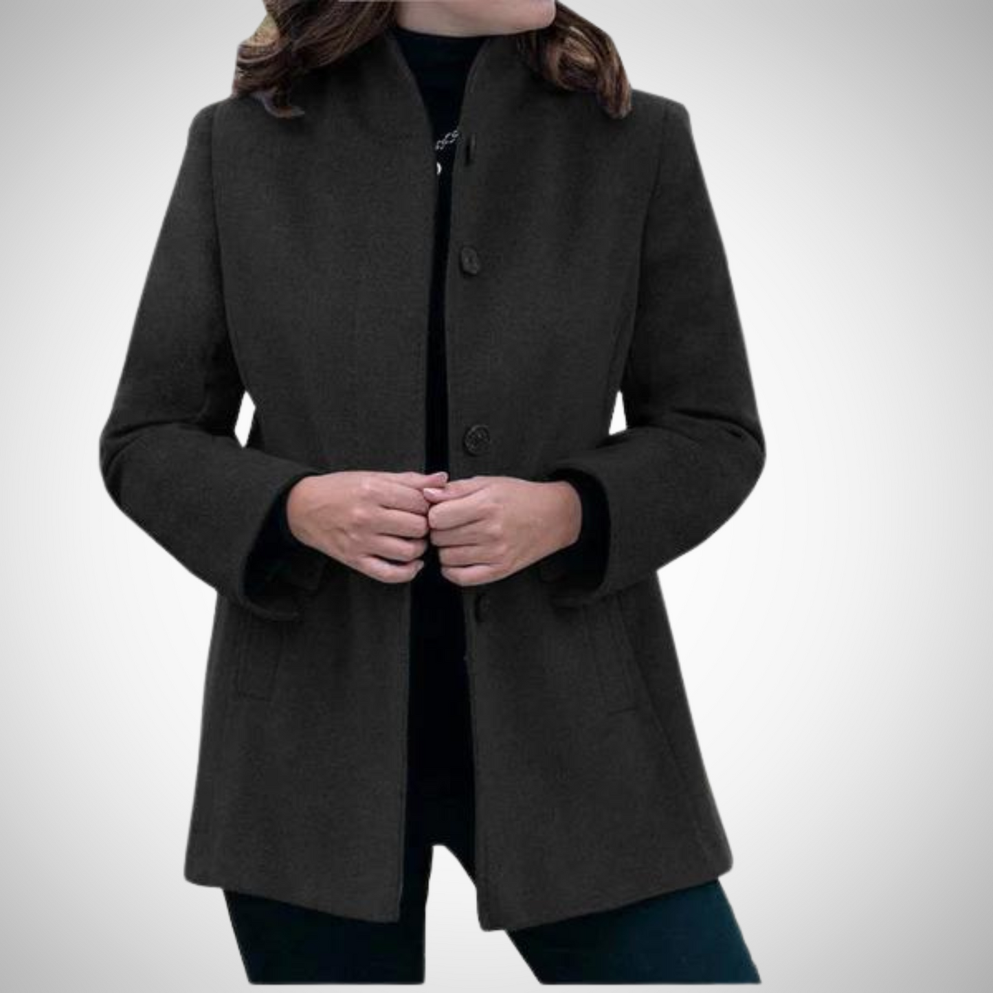 Elegant Jasje Met Knopen voor Vrouw