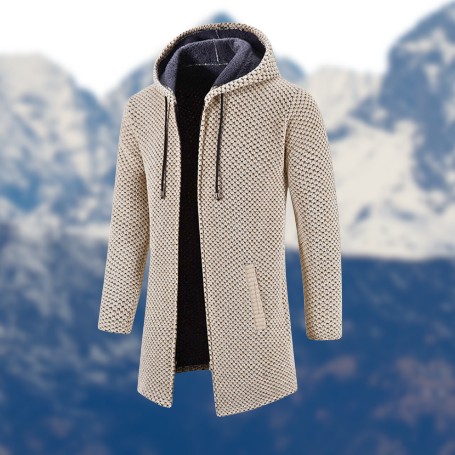Caleb Hoodie - Zachte Sweatshirt Jas voor Heren