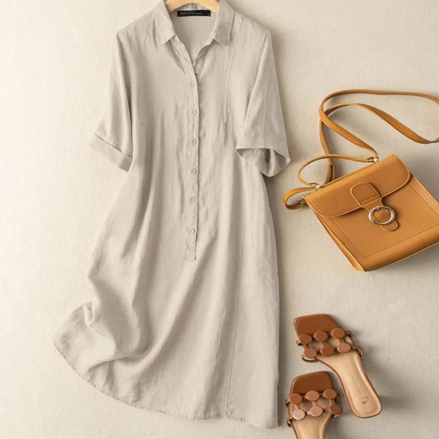 Midi-jurk Casual Vrouwelijk Zomerjurk