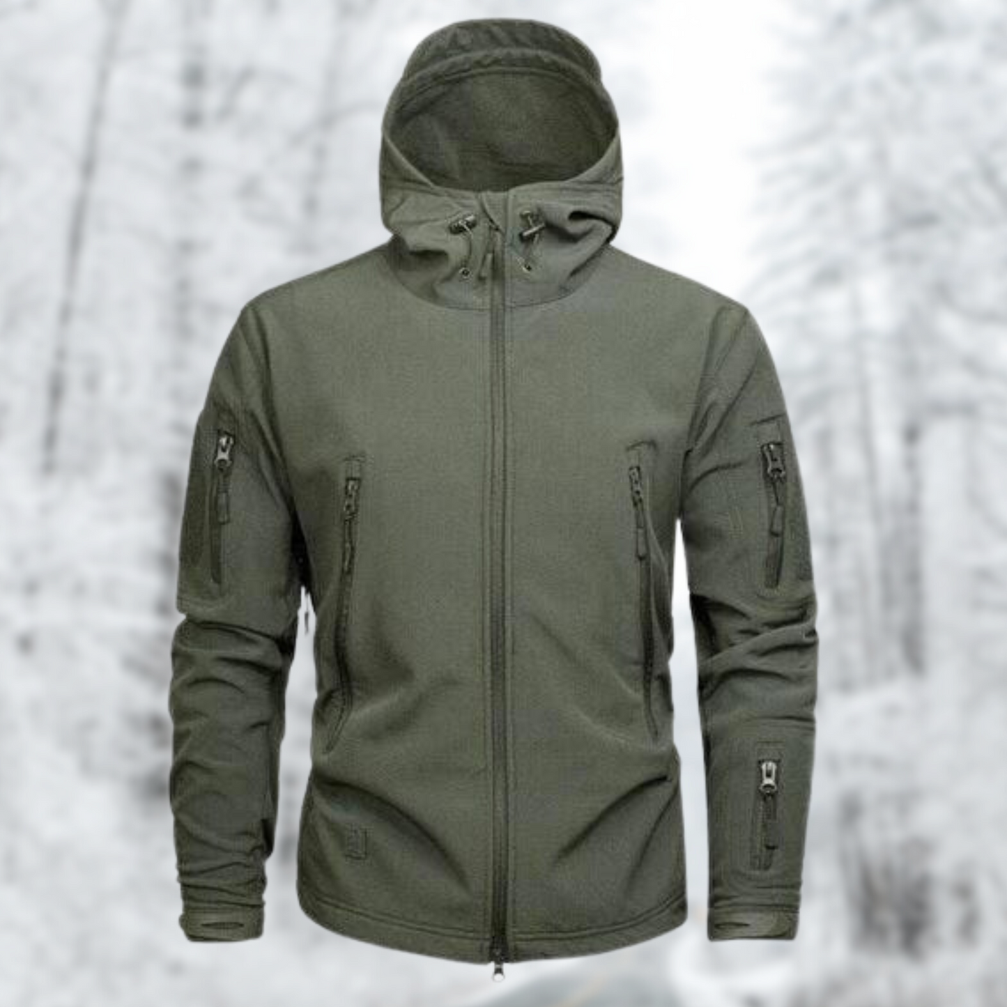 Heren Jack Met Rits Waterdicht en Warm