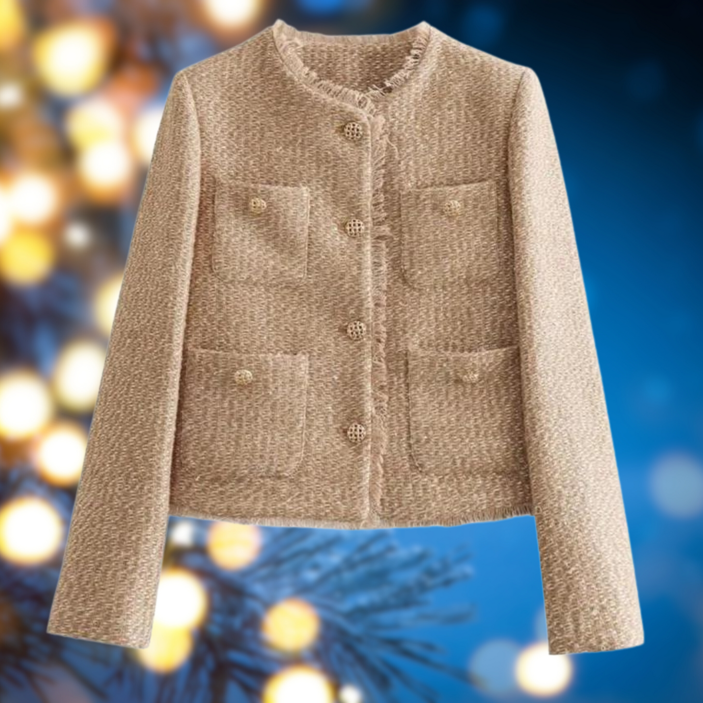 Kort Jasje Dames Elegant Kleding