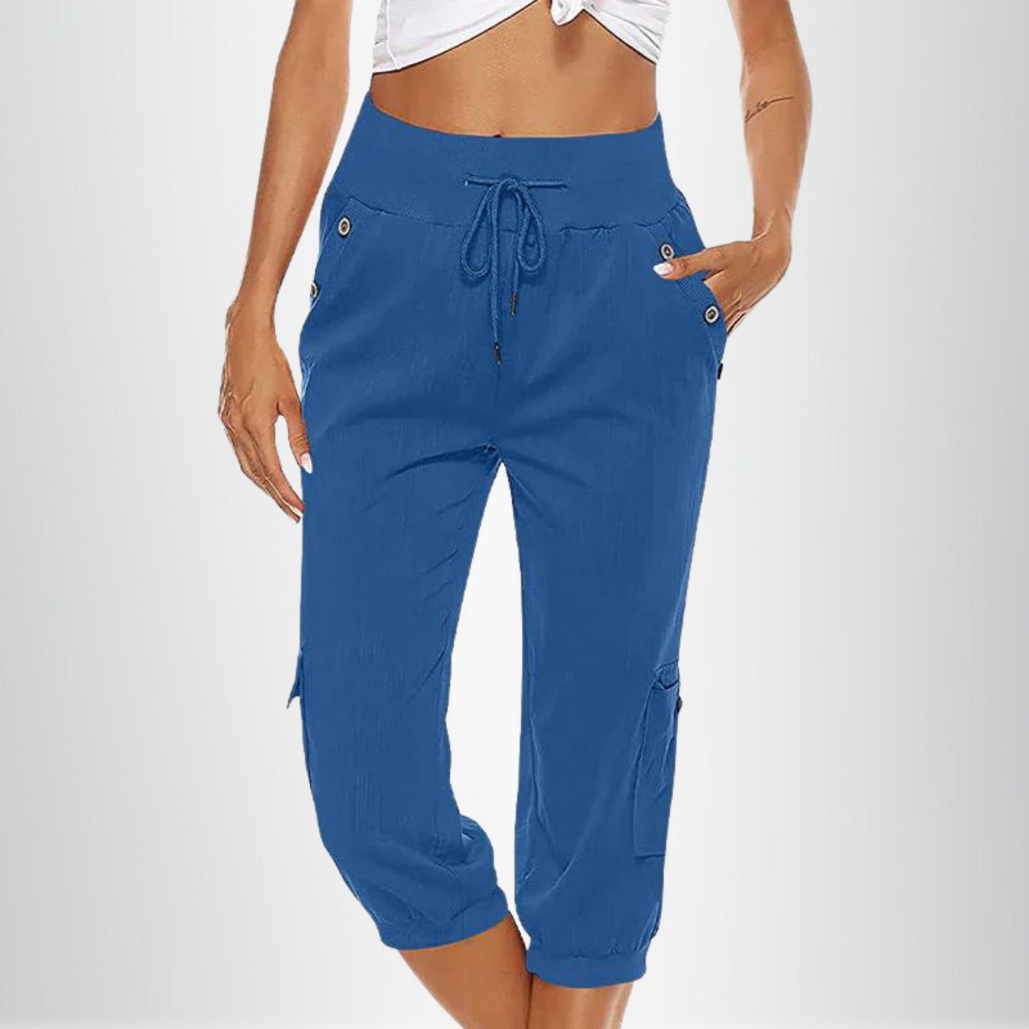 Vrouwelijke Casual Broek Comfortabel Zomerse Stijl
