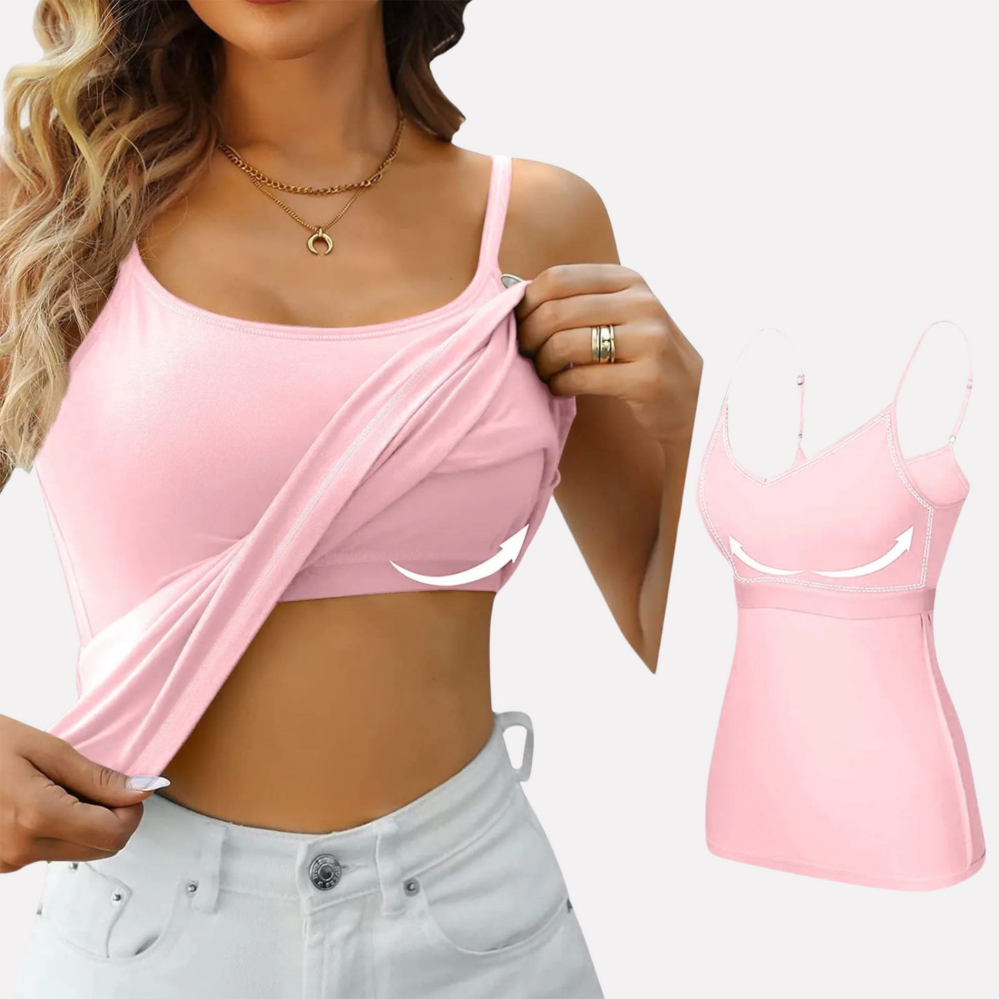 Dames Bh-Top Gewatteerd Comfortabel