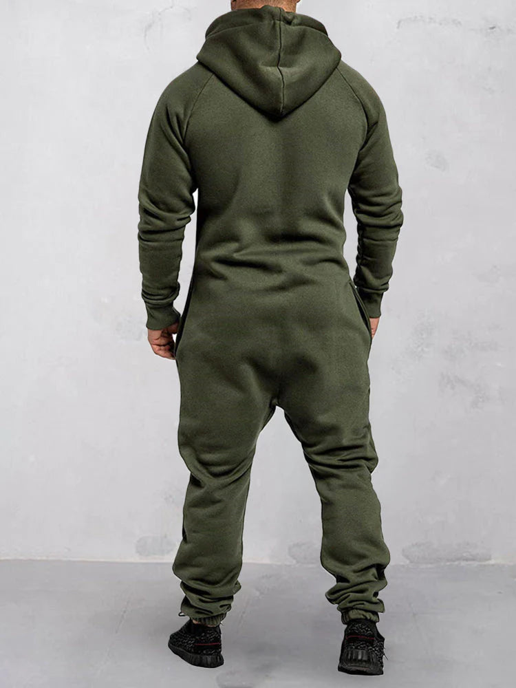 Jumpsuit met Capuchon Heren Sportief