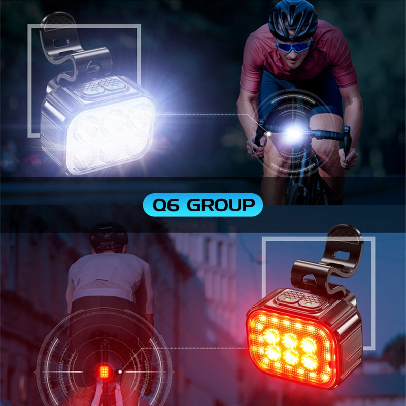 LED Fietslampen Waterdicht met Sterke LED Verlichting