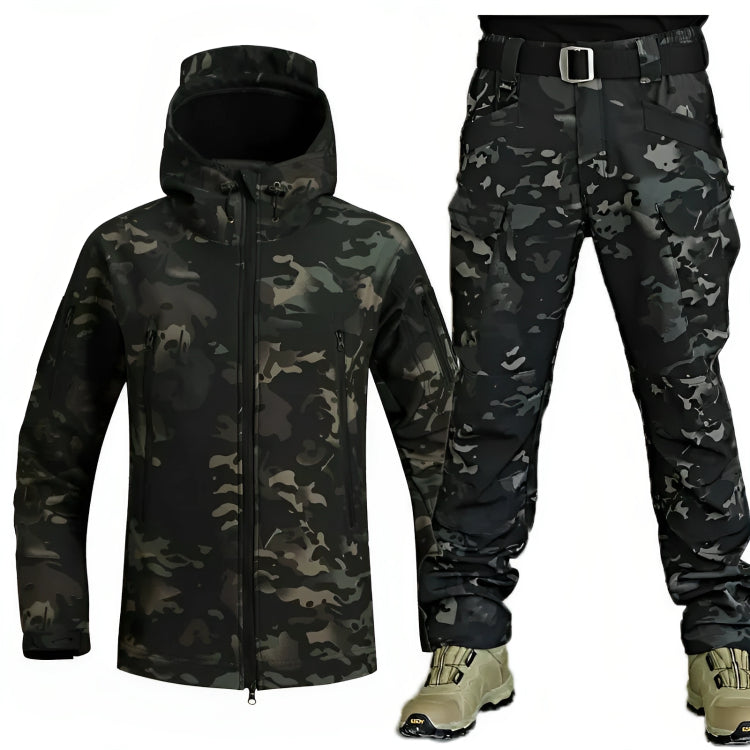 Tactische Broek en Windbreaker - Waterdicht en Stoer met Opbergvakken
