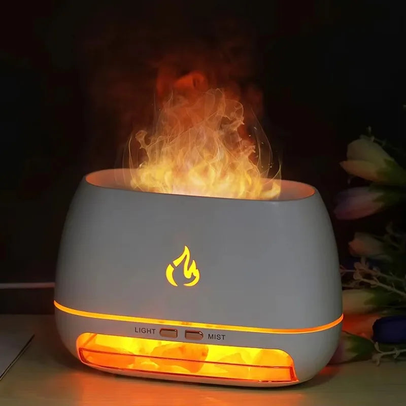 Aroma Diffuser met Zout en Sfeerverlichting Himalaya
