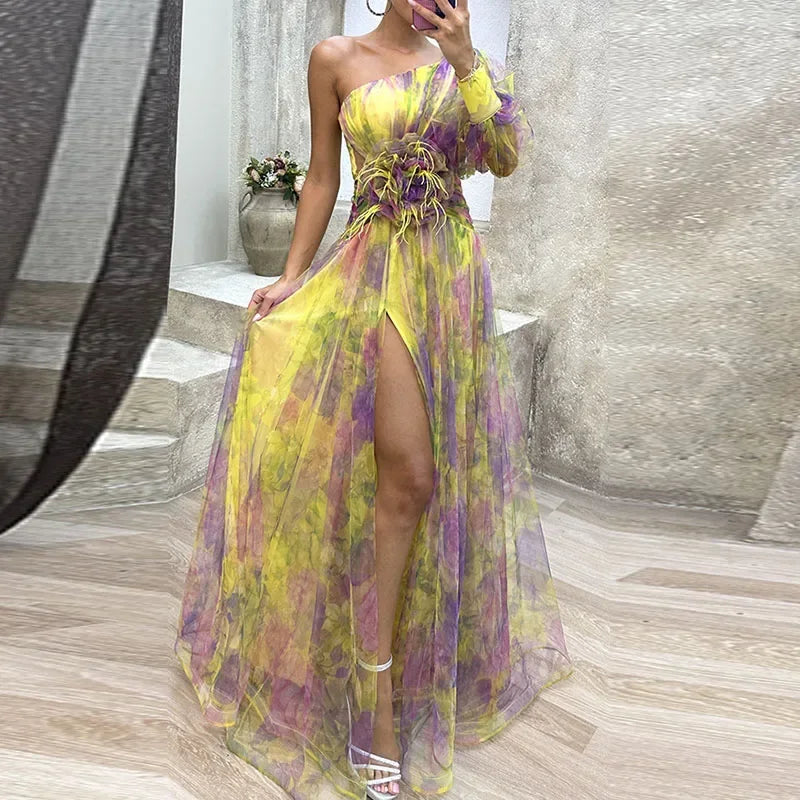 Mesh Jurk Elizabeth Luchtig en Stijlvol