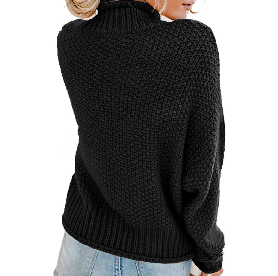 Laura | Maglione lungo lavorato a maglia