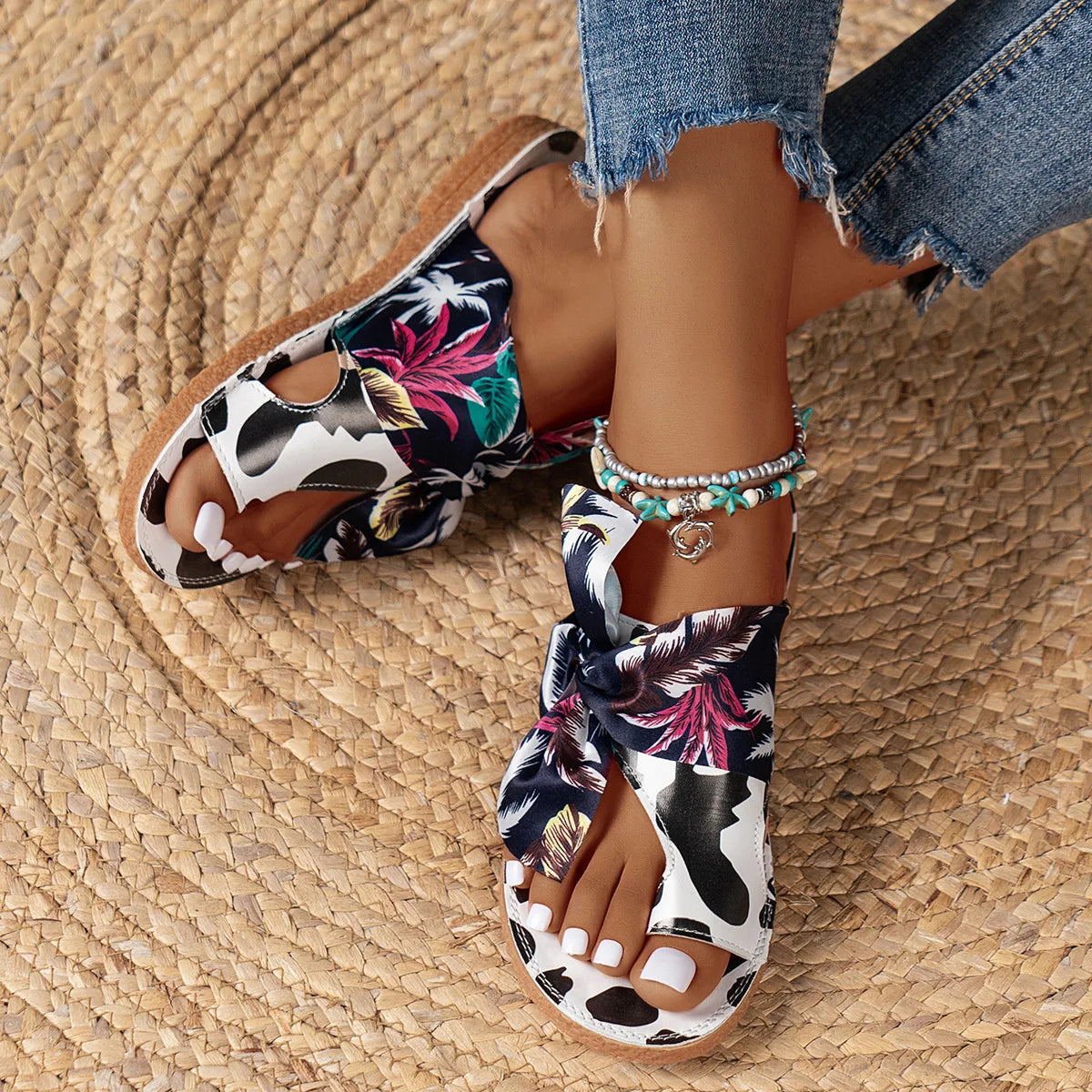 Dames Sandalen Bedrukt Zomer Schoenen