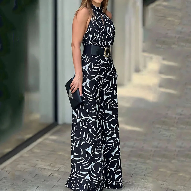 Jumpsuit met Leuke Print Daphne - Mode Vibes