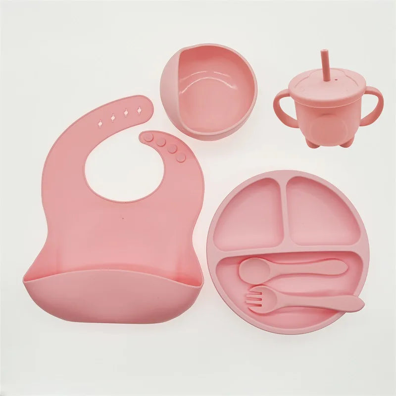 Silicone Baby Eetset Zacht en Veilig