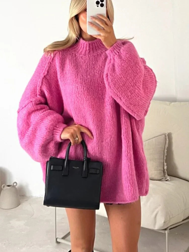 Oversized Trui Myrtle voor Vrouw Relax Fit