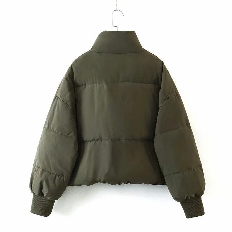 Dames Puffer Jas Lichtgewicht Warme Parka