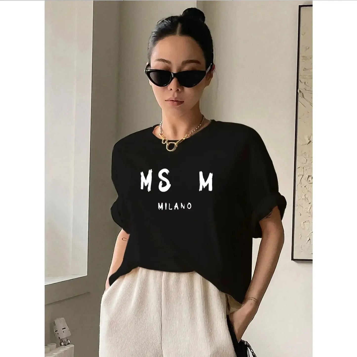 TrendyBliss Elegantie T-shirt