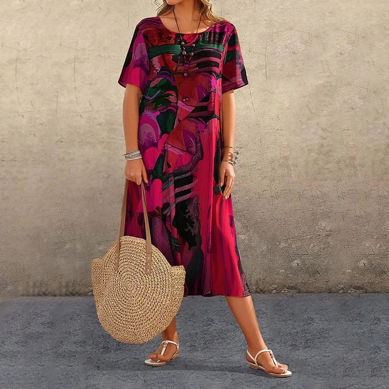 Zomerjurkje Casual KorteJurk voor Vrouw