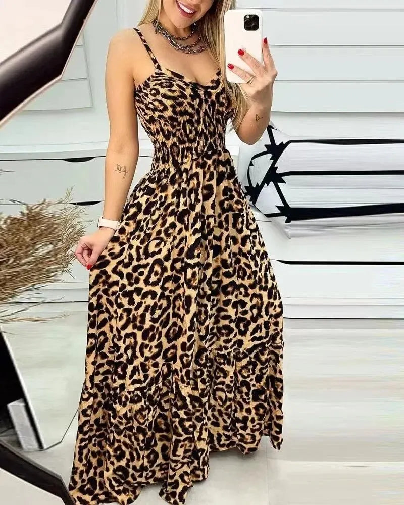 Jurk Hoge Taille Modieus Kort Model