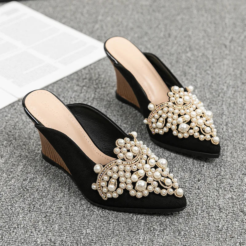 TwinkleToe Parel Wedge Hakken