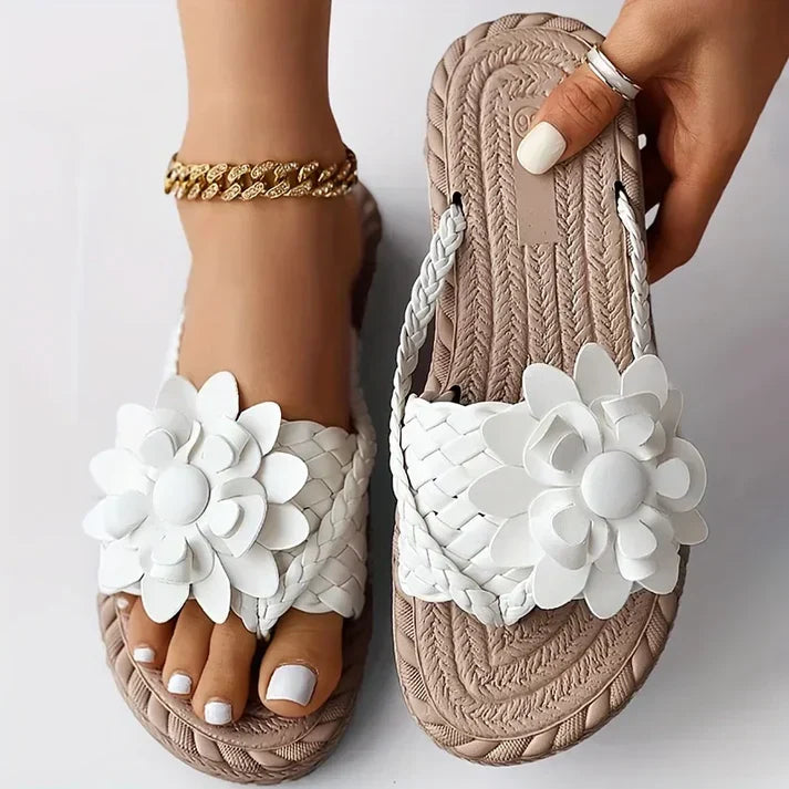 Boho Mocassins Geweven Comfortabel Zomerschoenen
