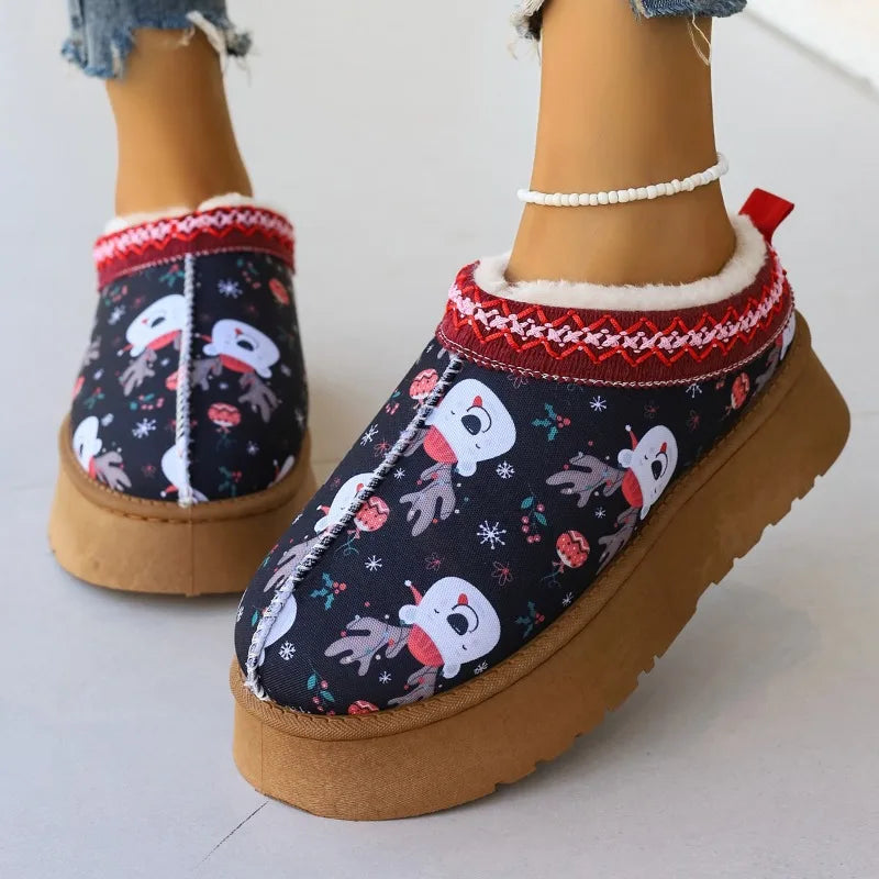 Vrouwen Winterpantoffels Warm en Zacht