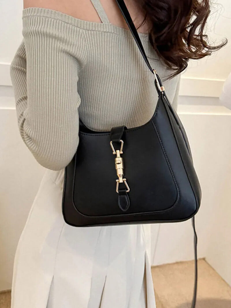 Dellina Kunstleer Schoudertas Elegante Design