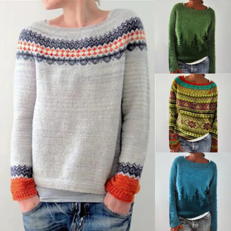 Elegante Kasjmier Damestrui – Zachte Pullover voor Herfst/Winter