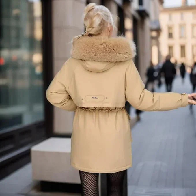 Elegante Winterjas voor Vrouw Warm en Stijlvol