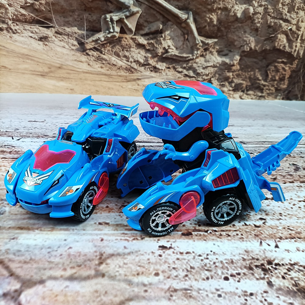Dinocar | Muuttava dinosaurus LED-auto-EmiyoSuomi