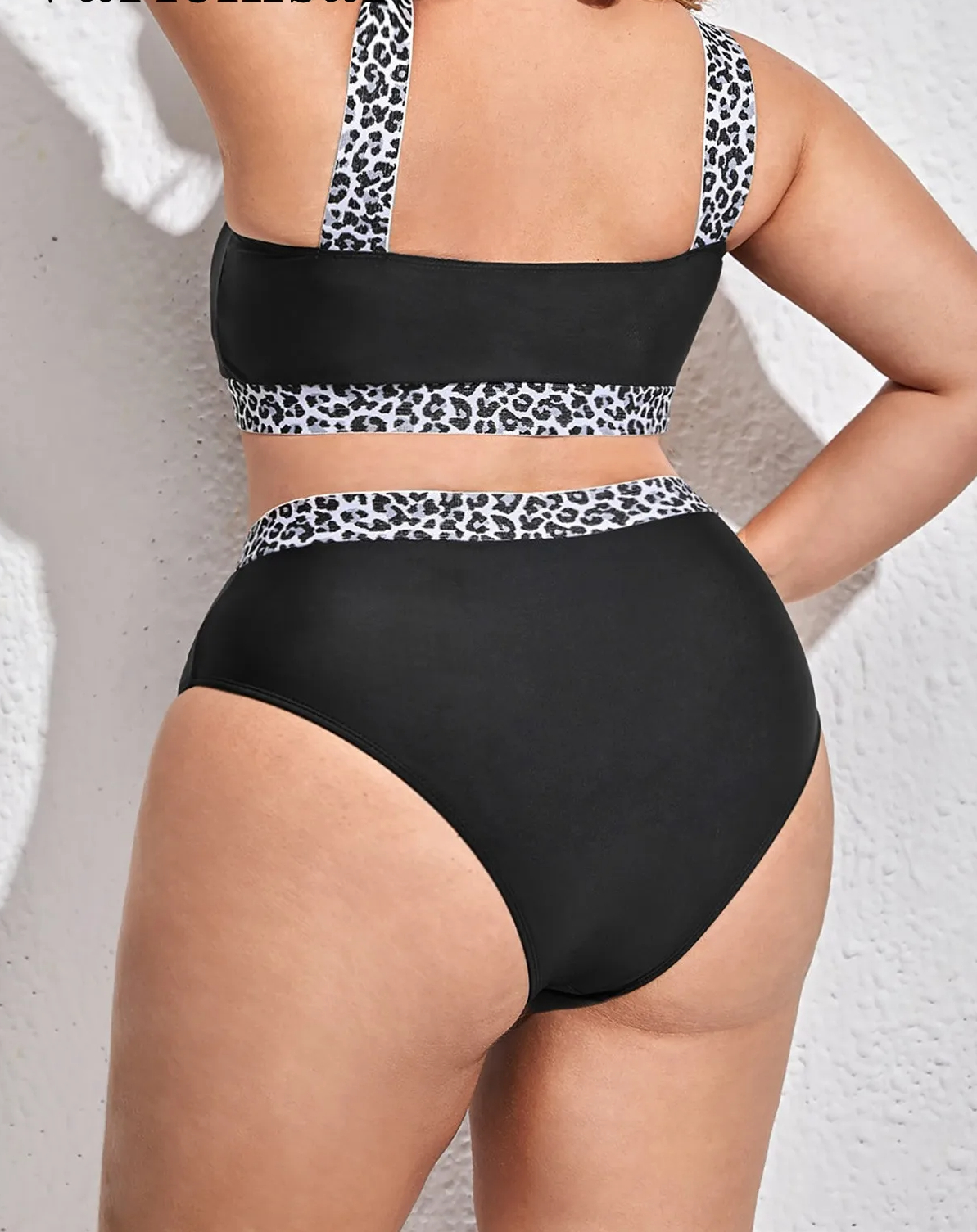 Plus-Size Bikini Cassandra - Stijlvolle Comfortabele Badmode voor Volle Figuur