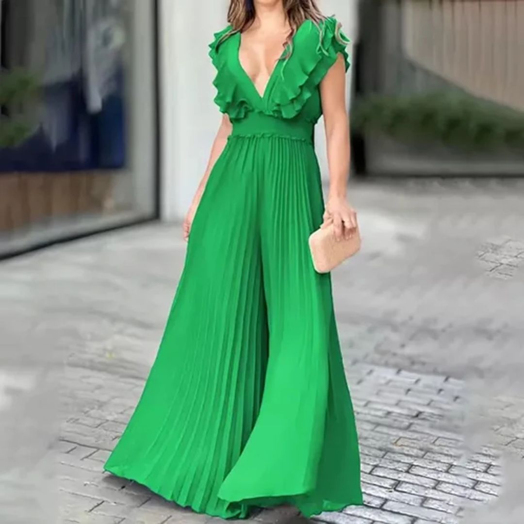 Elegante Jumpsuit voor Vrouw Stijlvol en Vloeiend