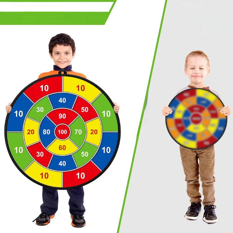 Dartbord voor Kinderen met Kleverige Pijlen en Ballen